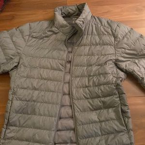 Uniqlo lightweight jacket - oil stain